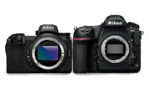Porównanie bezlusterkowca pełna klatka Nikon Z7 i lustrzanki D850. Ranking aparatów Nikon.