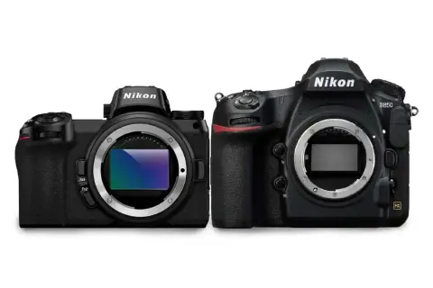 Porównanie bezlusterkowca pełna klatka Nikon Z7 i lustrzanki D850. Ranking aparatów Nikon.